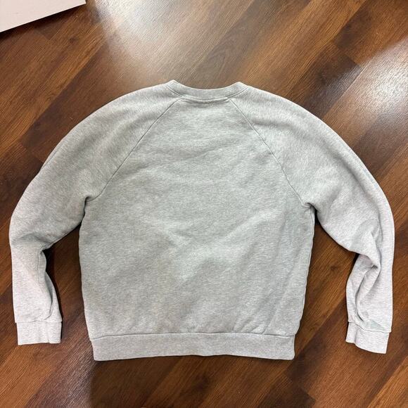 TNA Aritzia Women's Cozy Crewneck Pullover Sweater Loungewear Gray Sz M - Picture 2 of 8